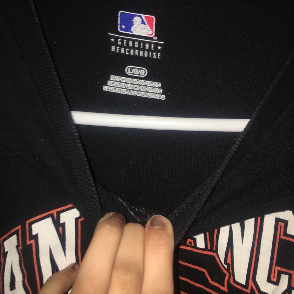 Vintage long sleeve giants t shirt